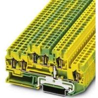 Phoenix Contact 3038532 Doorgangsserieklem 5.2 mm Spanveer Groen, Geel 50 stuk(s)