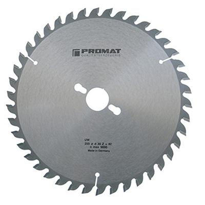 Promat/Tecwerk Precisie-cirkelzaagblad | buiten-d. 300 mm aantal tanden 48 WZ | gat 30 mm snijbreedte 3,2 mm | hardmetaal - 4000814921