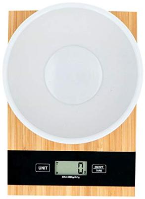 Alpina Digitale Bamboe Keukenweegschaal 5 KG