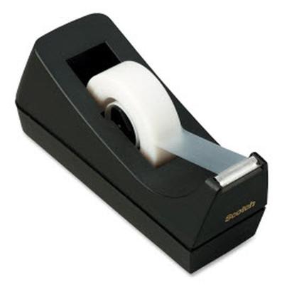 Scotch plakbandafroller C38 zwart