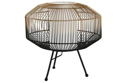 Bureaulamp DKD Home Decor Zwart Gouden Ijzer 50 W 220 V 39 x 39 x 38 cm Bureaulamp DKD Home Decor Zwart Gouden Ijzer 50 W 220 V 39 x 39 x 38 cm