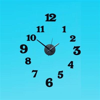 Wandklok round / Plak cijfers