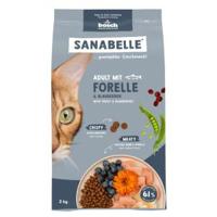 Sanabelle Adult met forel en bosbessen kattenvoer 2 x 8 kg - thumbnail