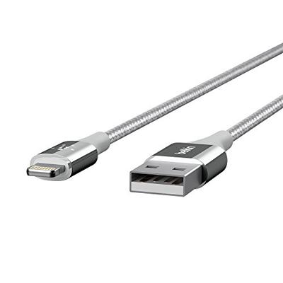 Belkin 1.2m, Lightning/USB 1.2m USB A Lightning Silver mobile phone cable - Belkin 1.2m, Lightning/USB