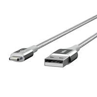 Belkin 1.2m, Lightning/USB 1.2m USB A Lightning Silver mobile phone cable - Belkin 1.2m, Lightning/USB - thumbnail