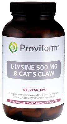 Proviform L-lysine 500 mg & Cat's Claw Capsules Proviform L-lysine 500 mg & Cat's Claw Capsules