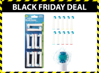 10 Optismile Opzetborstel - Tandenborstel Opzetborstels geschikt voor Oral B - thumbnail