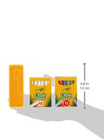 Crayola schoolkrijt met wisser - thumbnail