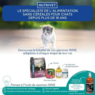 Nutrivet Inne Cat Kitten kattenvoer 6 kg
