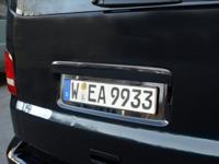 Eufab Kentekenhouder (l x b x h) 2 x 16 x 27 cm - thumbnail