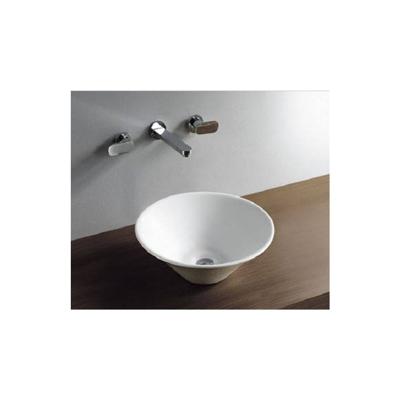 Keramische Opzetwastafel Circle 42X42X15 cm Aqua Splash