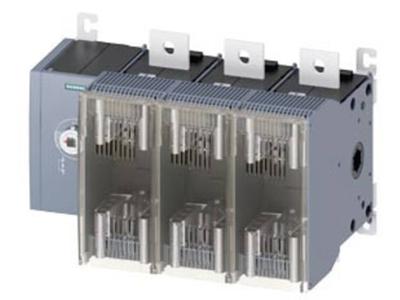 Belastbare scheidingsschakelaar 3-polig 630 A 8x NO, 8x NC 690 V/AC Siemens 3KF53630LF11