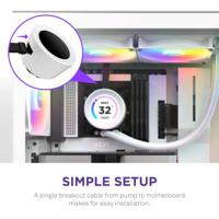 NZXT Kraken Elite 280 RGB White - thumbnail