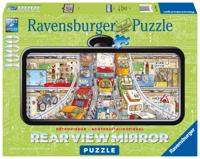 Ravensburger Puzzel Achteruitkijkspiegel Verkeerschaos 1000 Stukjes - thumbnail