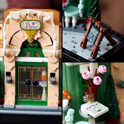 LEGO Icons 10362 Frans café - Parijse plankdecoratie - Volwassen set