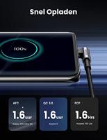 Ugreen 50940 USB-kabel USB 2.0 5 m USB A USB C Zwart, Zilver - thumbnail