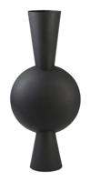 Light & Living Vaas 'Kavandu' 81cm, kleur Mat Zwart - thumbnail