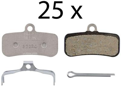 Shimano D03S Resin Disc Brake Pads (25 Workshop Pack)