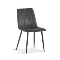 Stoel Nikkie Grijs - Set van 2 - thumbnail