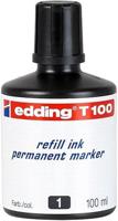 Navulinkt Edding T100 Permanent 100 ml (10 Stuks) - thumbnail