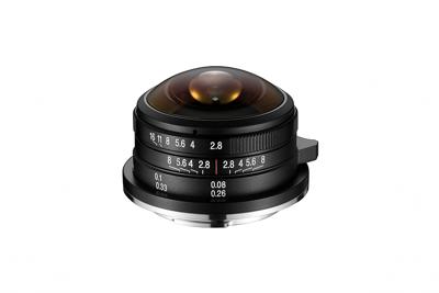 Laowa 4mm f/2.8 Circular Fisheye voor Fuji X