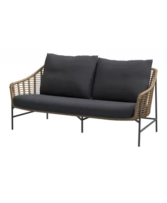 Timor living bench 2.5 seaters Harvest with 3 cushions | 4 Seasons Outdoor