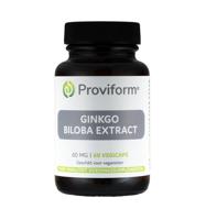Proviform Ginkgo Biloba Extract 60mg Vegicaps 60st - thumbnail