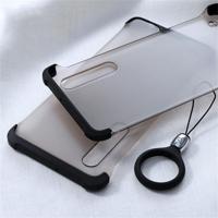 XUNDD matin serie schokbestendige TPU beschermhoes voor Huawei P30 met ring (zwart) - thumbnail