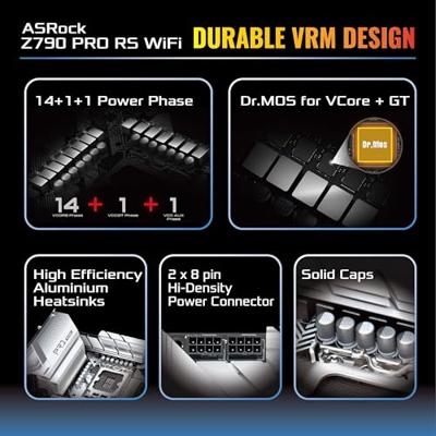 Moederbord Intel Asrock Z790 Pro RS WIFI