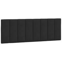 Bedframe zonder matras 120x200 cm fluweel zwart - thumbnail