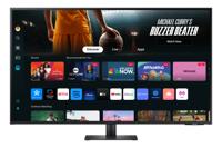 Samsung M70D Smart Monitor, 43 inch, 4K AI upscaling, UHD, 60 Hz, streaming-monitor met entertainment en gaming-hub, scherm met luidsprekers, Smart TV-apps met afstandsbediening, LS43DM702UUXEN - thumbnail