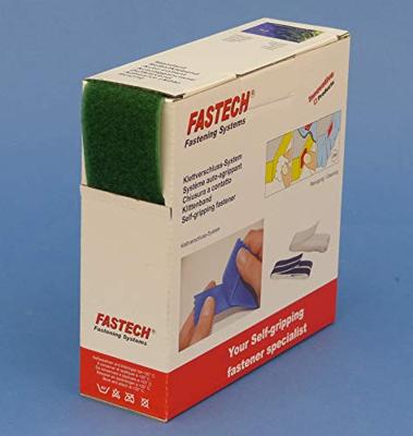FASTECH® B50-STD-L-033510 Klittenband Om op te naaien Lusdeel (l x b) 10 m x 50 mm Groen 10 m