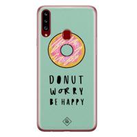 Samsung Galaxy A20s siliconen hoesje - Donut worry - thumbnail