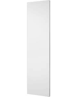 Plieger Perugia designradiator verticaal middenaansluiting 1806x456mm 802W antraciet metallic 7252819 - thumbnail
