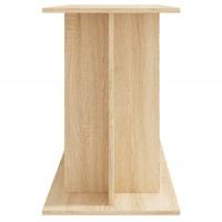 VidaXL Aquariumstandaard 120x40x60 cm bewerkt hout sonoma eikenkleurig - thumbnail