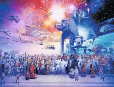 Puzzel Ravensburger 167012 Star Wars (2000 Onderdelen)