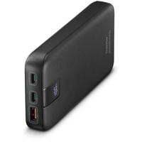 Hama Power Pack PD 10 10000mAh 3 Uitgangen: 2x USB-C 1x USB-A Antraciet - thumbnail