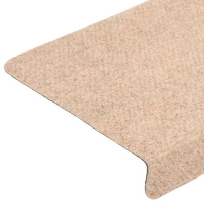 Trapmatten 10 st 65x21x4 cm naaldvilt bruin