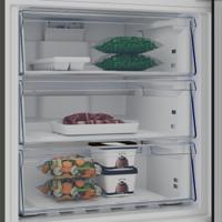 Beko B7RCNE566HXB1 Koel-vriescombinatie Zilver - thumbnail