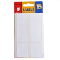 Soho etiketten wit 40x30mm 6/6 vel - thumbnail