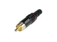 HICON RCA plug HI-CM06-RED - thumbnail