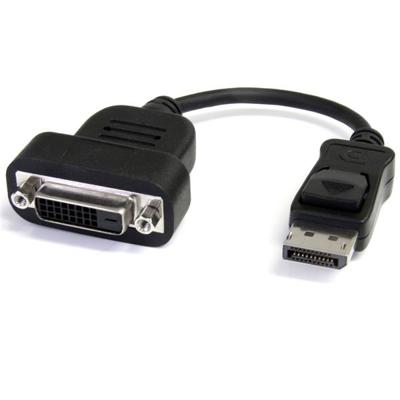 Adapter DisplayPort naar DVI Startech DP2DVIS Zwart