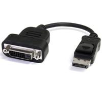 Adapter DisplayPort naar DVI Startech DP2DVIS Zwart - thumbnail