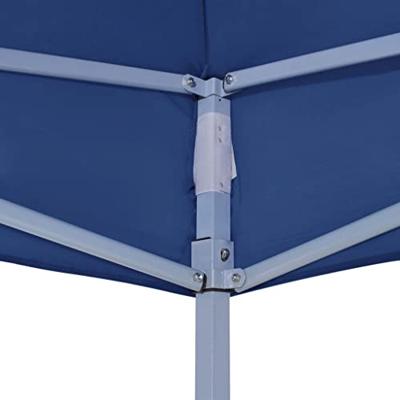 VidaXL Partytentdak 270 g/m² 4x3 m blauw - thumbnail