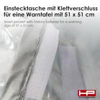 HP Autozubehör 18158 Fahrradhülle mit Warntafeltasche Fietshoes (l x b x h) 100 x 198 x 139 cm Geschikt voor (automerken): Universal - thumbnail