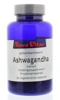 Nova Vitae Ashwagandha extract 90 Vegetarische capsules - thumbnail