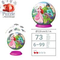 3D-puzzelbal Disney Prinsessen - 6 jaar - Ravensburger - 11579 - thumbnail
