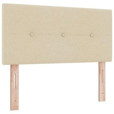 Boxspringbed met matras met matras Crème 90 x 190 cm