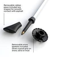 Silva walking poles aluminum - trekking poles - thumbnail