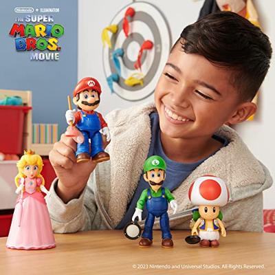 Nintendo Super Mario Movie figuur Mario - 13 cm - thumbnail